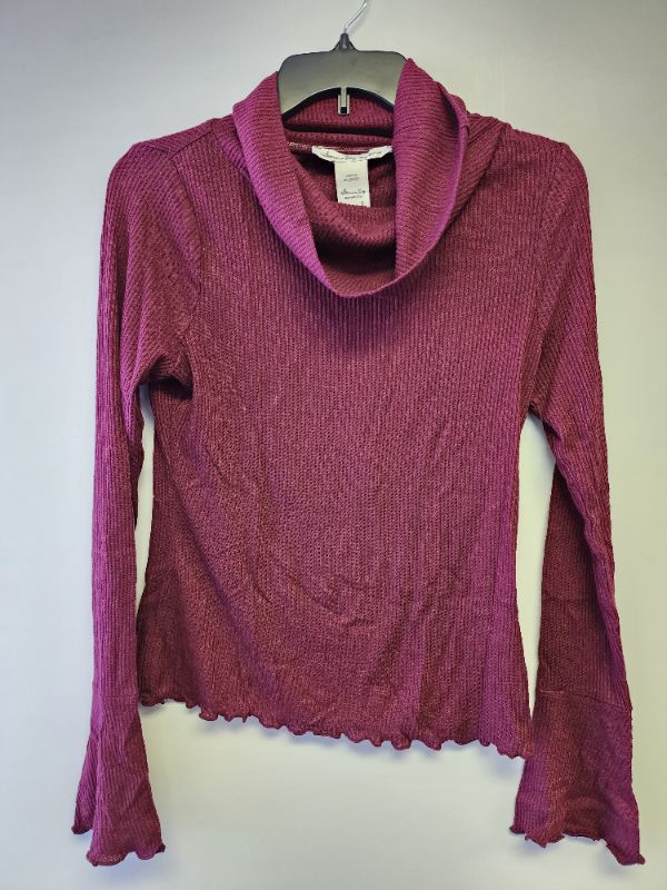 Photo 1 of AMERICAN RAG WOMEN'S JUNIOR TURTLE NECK WINE SIZE L