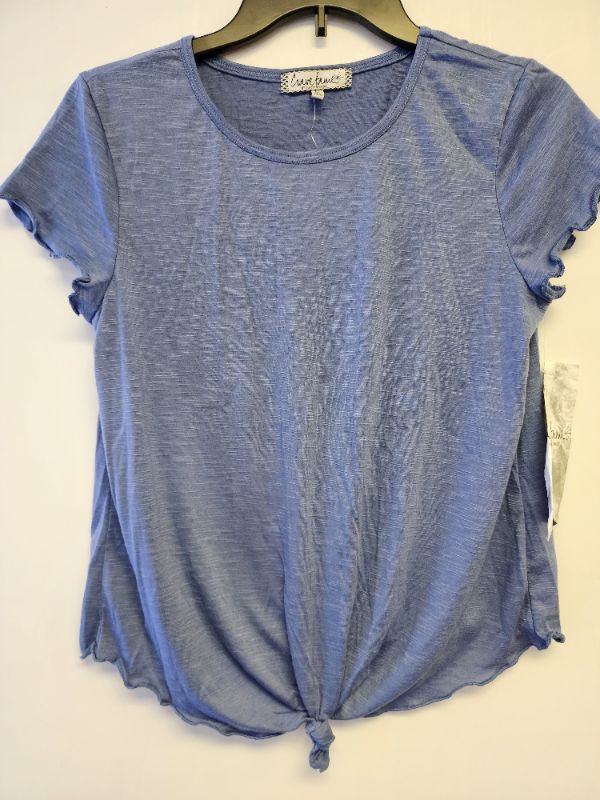 Photo 1 of CRAVE FAME WOMEN'S JUNIOR SHORT SLEEVE TEE BLUE M