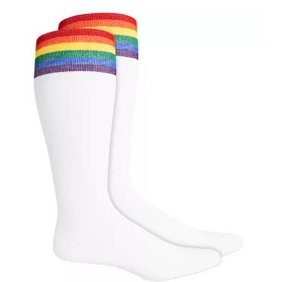 Photo 1 of INC INTERNATIONAL CONCEPTS WOMEN'S KNEE HIGH PRIDE SOCKS