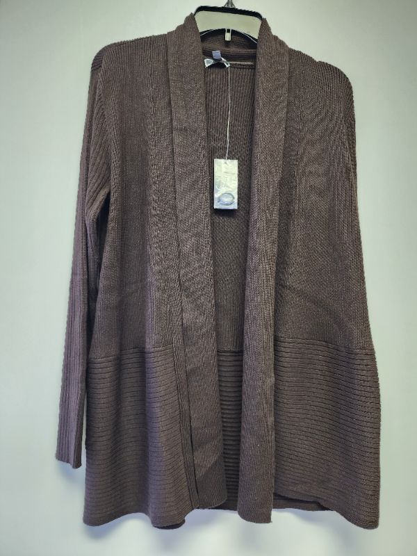 Photo 1 of JM WOMEN'S  ESPRESSO OPEN CARDIGAN SIZE MEDIUM