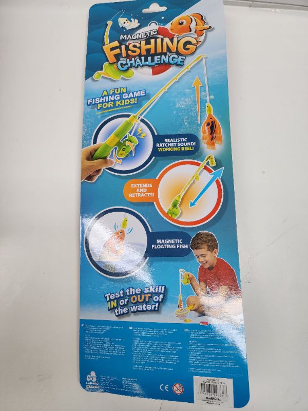 Photo 2 of Toysmith Magnetic Fishing Game Multi-Colored