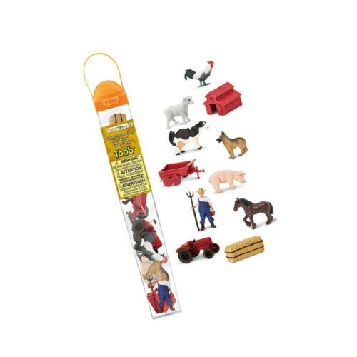 Photo 2 of 11 pcs Down On The Farm Toob Mini Figures Safari Ltd NEW Toys Educational Figurines