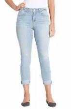 Photo 1 of JESSICA SIMPSON Women's Relaxed Crop Skinny Light Blue Jeans Size 8/29
