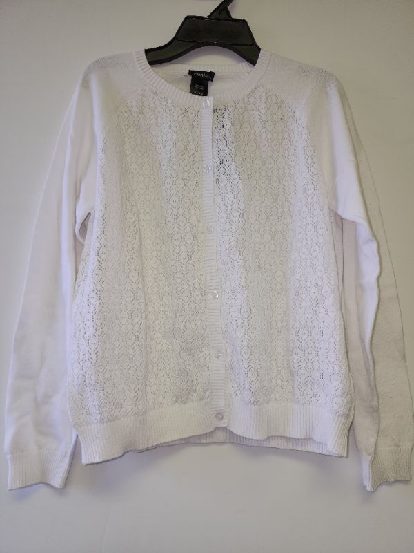 Photo 1 of ZUMIE GIRL WHITE CARDIGAN XL 14/16