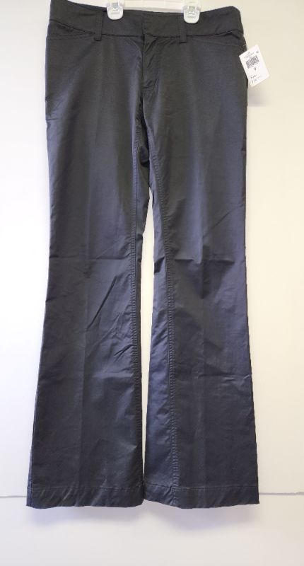 Photo 1 of WOMEN'S LOW CUT BOOT LEG BLACK PANTS SIZE 8