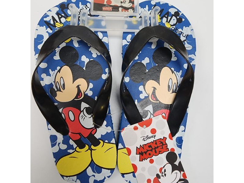 Photo 1 of Size 11 Kids Mickey Mouse flip flops