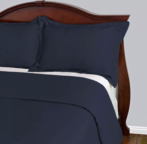 Photo 1 of King Navy 1500 Collection Duvet Cover 3 Piece Set Series Ultra Soft King / Cal King