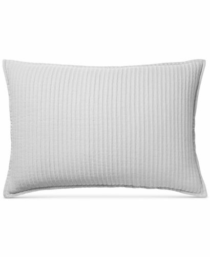 Photo 1 of Hotel Collection Mattelasse Quilted 100% Cotton Pillow Sham - Size: STANDARD - White
