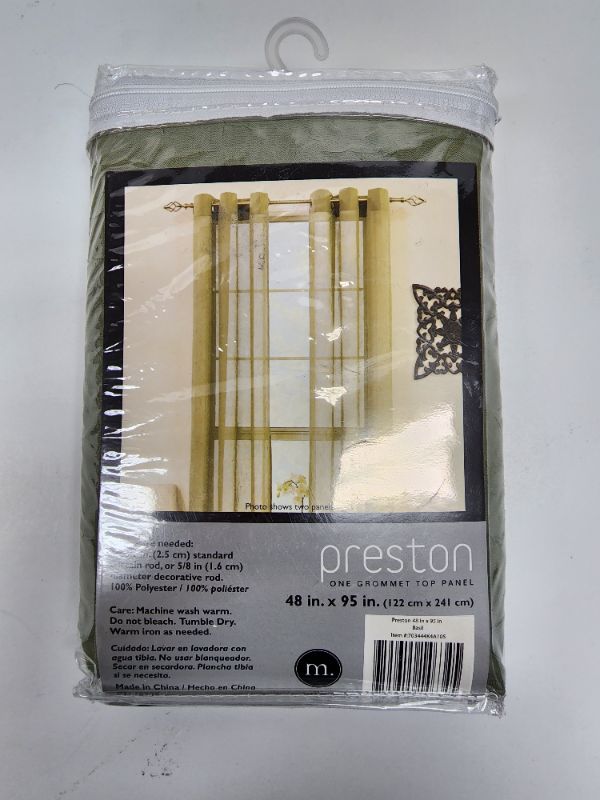 Photo 3 of 1 Panel - Miller Curtains 1-Panel Preston Window Curtain 48 x 95 