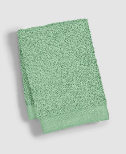 Photo 1 of Unisex Green 13" x 13" Terry Cotton Washcloth Towel Bath Towel