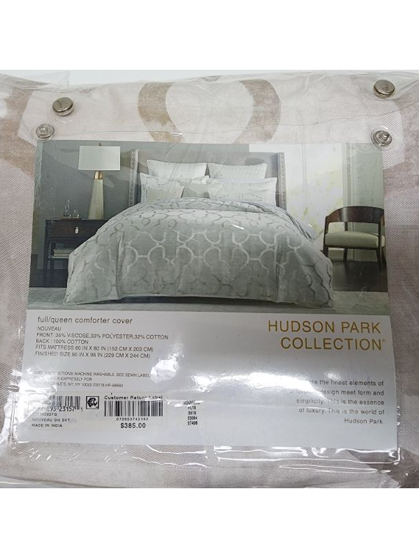 Photo 3 of Full / Queen Hudson Park COLLECTION Alistair COMFORTER Duvet Cover Full/queen nouveau PRINT