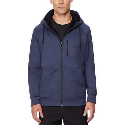 Photo 1 of 32 Degrees Men's Sherpa Lined Full Zip Hoodie Stormy Night XL