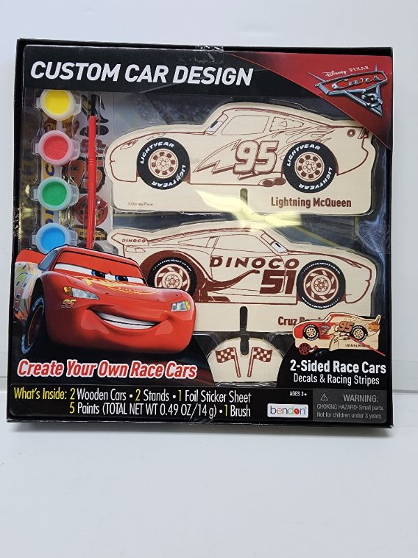 Photo 1 of Custom Car Design by Bendon 2 sided Race Cars