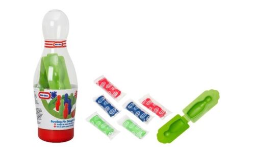 Photo 1 of Little Tikes Bowling Pin Dough Ball and Pin Mold Set 3 Colors Modeling Dough