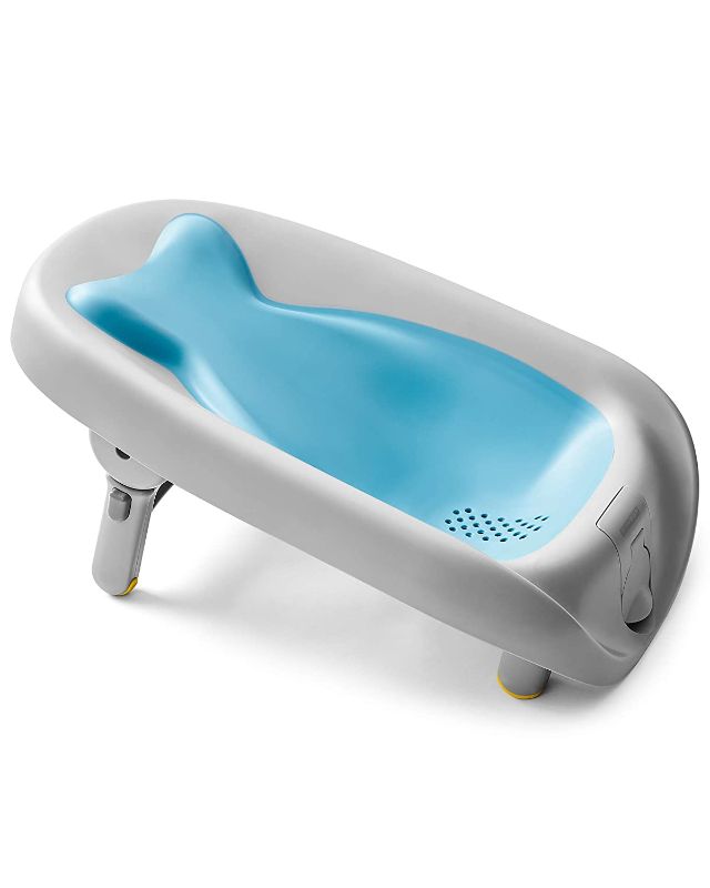 Photo 1 of Skip Hop Baby Bath Tub, Moby Recline and Rinset