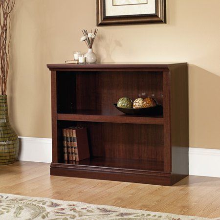 Photo 1 of Sauder Select 2 Shelf Bookcase, Select Cherry Finish