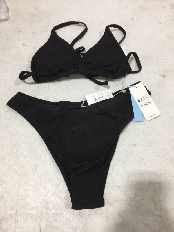 Photo 1 of BLACK 2 PIECE CUPSHE SWIMWEAR SIZE M 