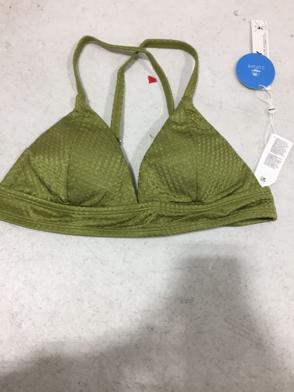 Photo 1 of CUPSHE TOP GREEN SWIMWEAR SIZE S 