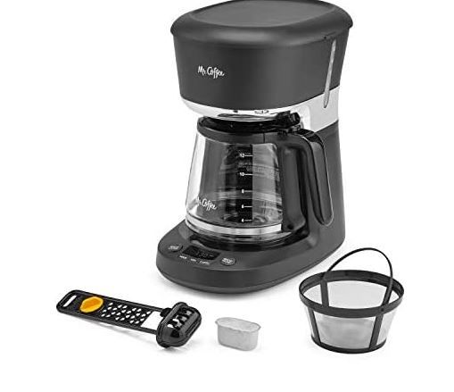 Photo 1 of Mr. Coffee 12 Cup Dishwashable Coffee Maker with Advanced Water Filtration & Permanent Filter
