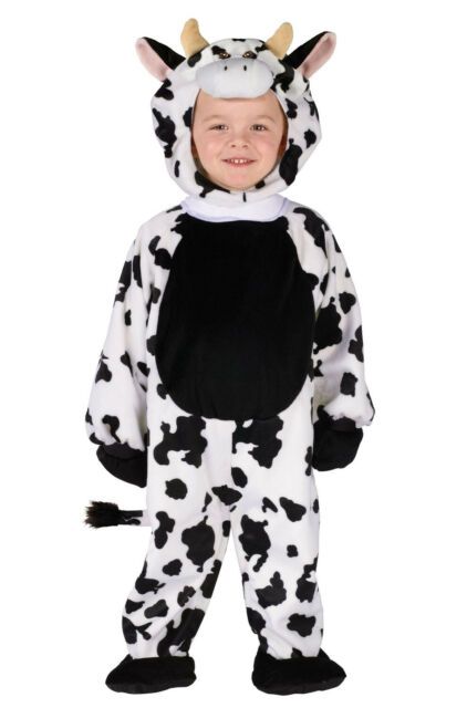 Photo 1 of Fun World Cuddly Cow Toddler Costume One Size Multicolor
