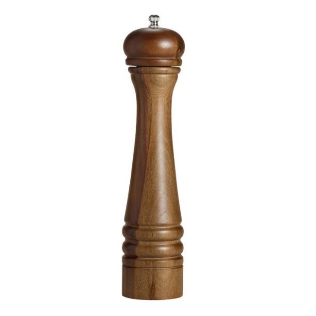 Photo 1 of Acacia Wood Pepper Mill
