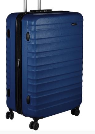 Photo 1 of Amazon Basics Hardside Luggage Spinner 28?, Navy Blue
