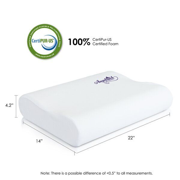 Photo 1 of CertiPUR-US Certified Contour Memory Foam Pillow