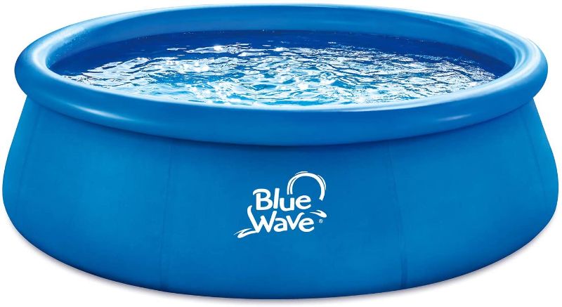 Photo 1 of Blue Wave NT6130 9ft Round 30in Deep Speed Family Cover Quick Set Pool, 9-ft x 30