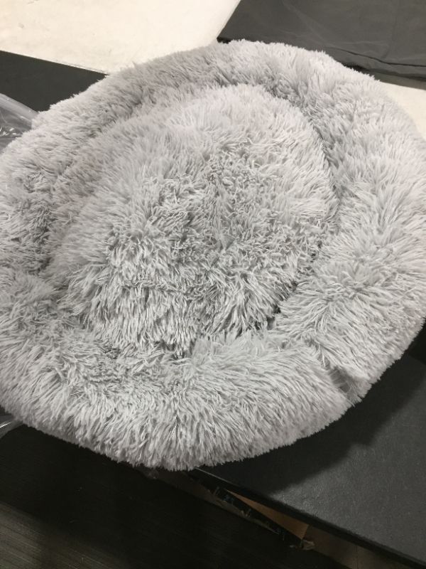 Photo 2 of  large Donut Cat and Dog Bed in Shag or Lux Fur for 