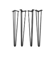 Photo 1 of 3-Rod Hairpin Legs (Set of 4)
