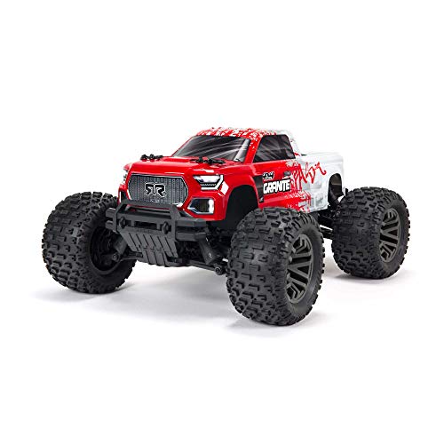 Photo 1 of ARRMA RC Monster Truck: 1/10 GRANITE VOLTAGE MEGA 2WD SRS RTR with 2.4GHz Radio | 2 x Li-Ion Battery | Charger | 1:10 Scale (Blue/Black), ARAD09BL
