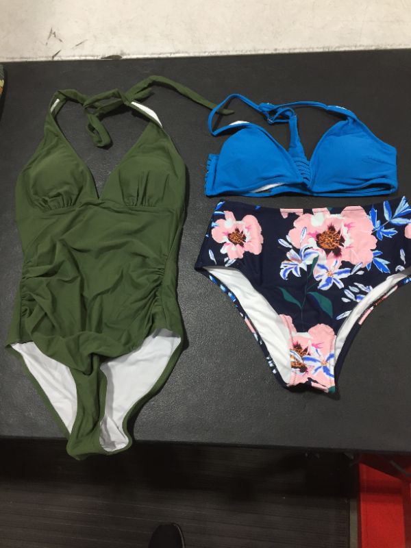 Photo 3 of 5 PACK!!!! womens swimsuit bundle 4 swimsuits and one swimsuit cover up all size L