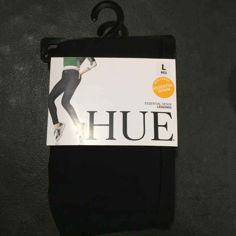 Photo 2 of HUE Women's Essential Denim Leggings large