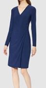 Photo 1 of Amazon Brand - TRUTH & FABLE Women's V-Neck Wrap Dress