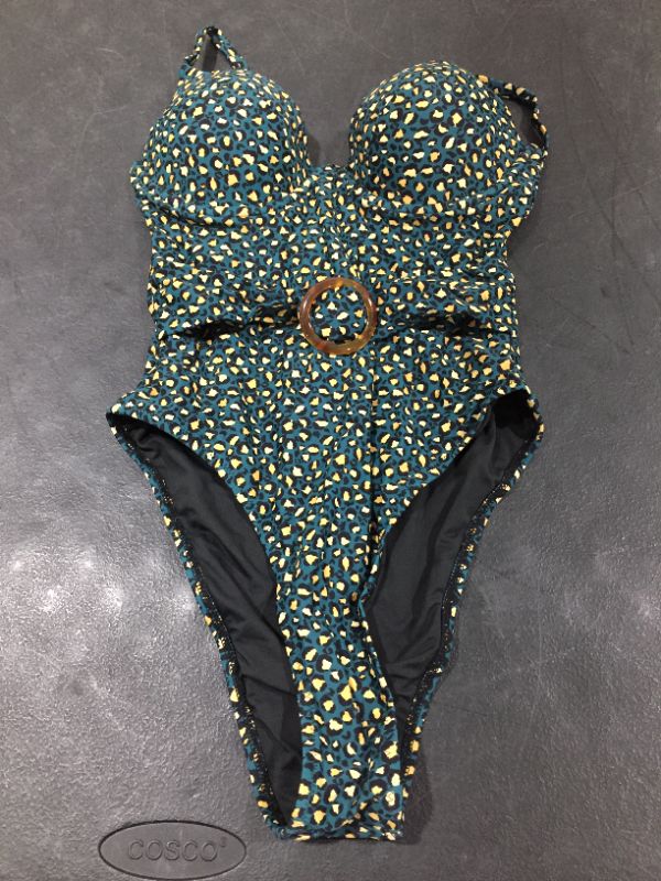 Photo 2 of Cupshe Leopard O-Ring One Piece Swimsuit S
