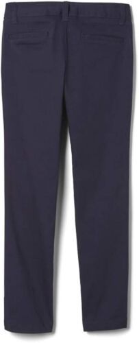 Photo 2 of French Toast Girls' Straight Leg Pant - Size 12 (Waist 26) - Navy