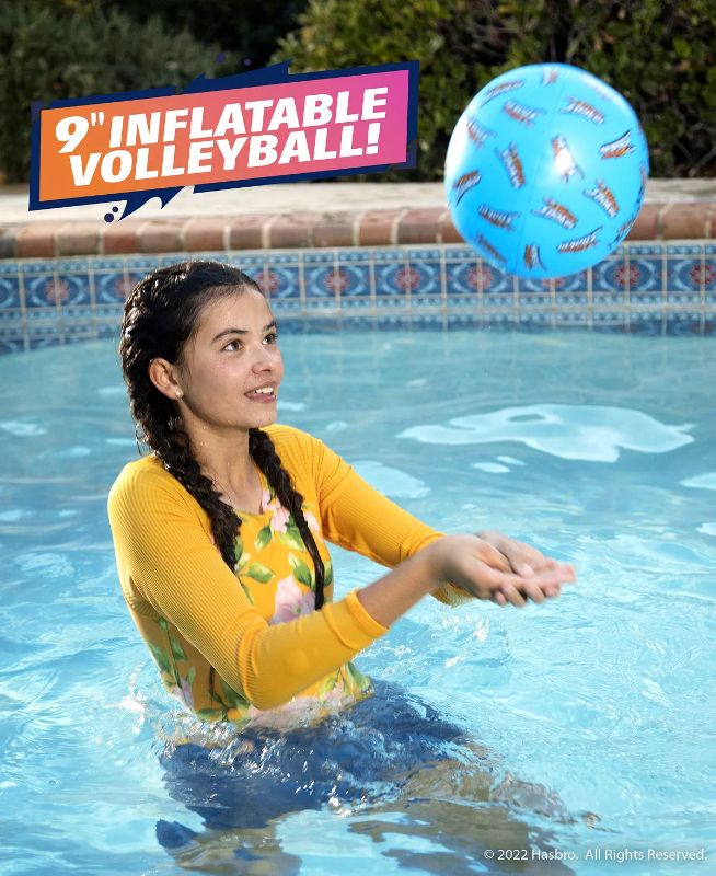 Photo 6 of NERF Super Soaker Inflatable Volleyball Game Set by Wowwee - Nerf super soaker inflatable volleyball game set takes pool volleyball to the next level of fun. Stay cool while you spike the competition in team pool play. Floating net stays upright with dura