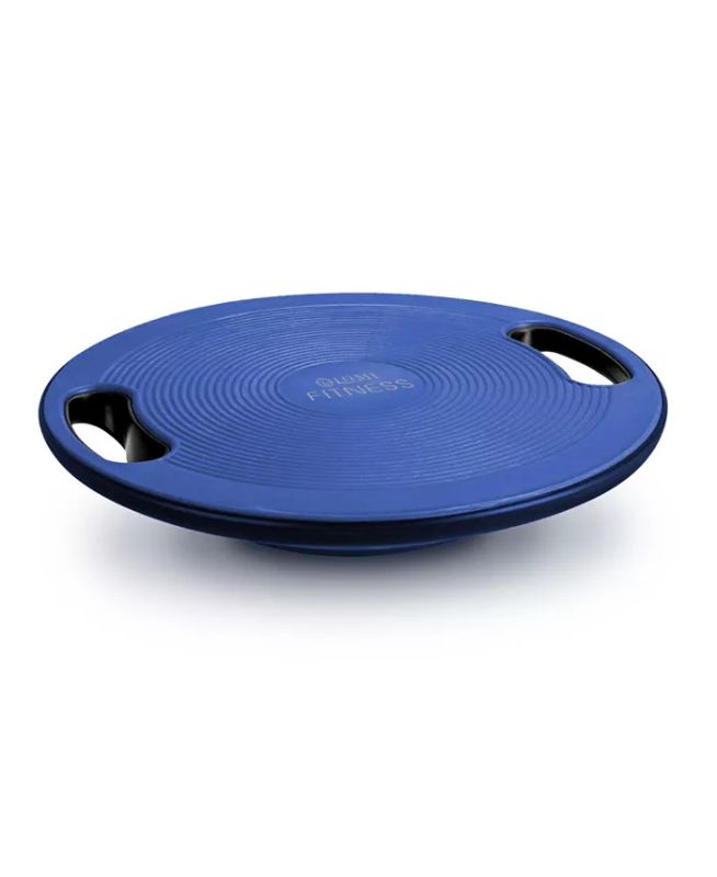 Photo 2 of Lomi Fitness Balance Board Blue 16 - Challenge your body more than ever with the LOMI Balance Board. The basic move of a balance board is to set your feet onto it and try to stay on balance. You will wobble back and forth at first but through practices yo