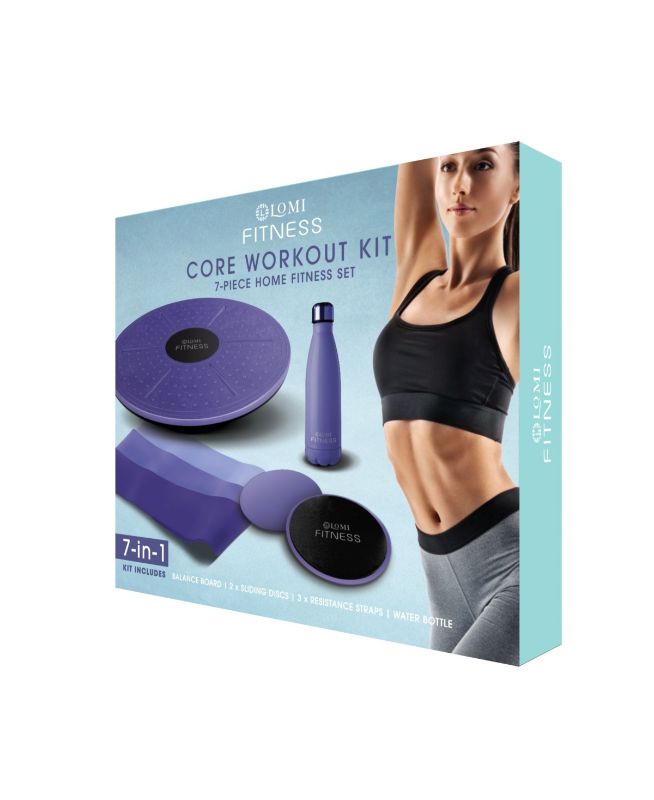 Photo 1 of Lomi 7-in-1 Core Workout Kit - Lomi finds practical ways to address your fitness needs with specialized technology made to help you reach your personal goals, all in the comfort of your own home. Our fitness kits will help you reach your fitness goals wha