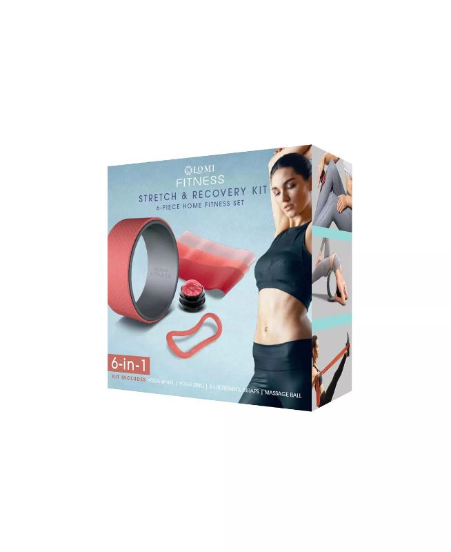 Photo 2 of Lomi 6-in-1 Stretch & Recovery Set - Lomi finds practical ways to address your fitness needs with specialized technology made to help you reach your personal goals, all in the comfort of your own home. Our fitness kits will help you reach your fitness goa