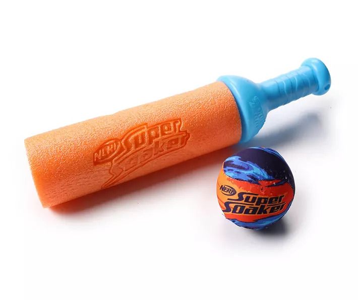 Photo 2 of Super Soaker Storm Ball Striker Bat - Batter up with the Nerf Super Soaker Storm Ball Striker Bat! Add a big splash to your backyard and pool games with this set that's made from kid-safe, soft and lightweight foam that's fun for kids ages 6 years and ove