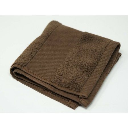 Photo 1 of Lauren Ralph Lauren Wescott 100% Cotton 13" x 13" Wash Towel - Artist Brown
