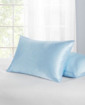 Photo 1 of Home Design Standard/Queen 2-Pc. Satin Pillow Protector Set, Created for Macy's Bedding