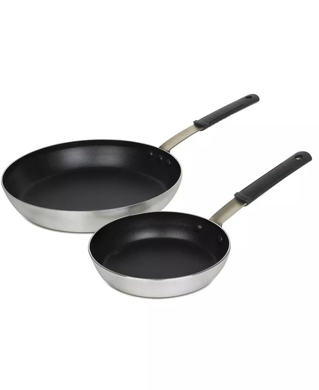 Photo 1 of Sedona Pro Chef Edition 2-Pc. Nonstick Fry Pan Set. Designed by the Sedona's Chef Team, this set of pro-style sauté pans provide the sizes you need to cook everyday dishes with confidence. Nonstick cooking surfaces makes cleanup a breeze. Set includes one