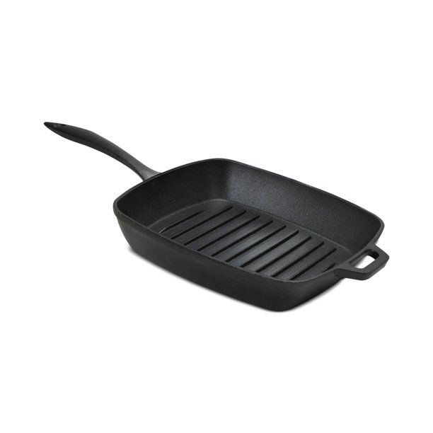 Photo 4 of Classic form is combined with the latest innovations in this Pro-style grill pan from Sedona. Ideal for grilling paninis, steaks, burgers and chicken as well as seafood and veggies, the pan provides superior heat distribution with ridges for attractive gr