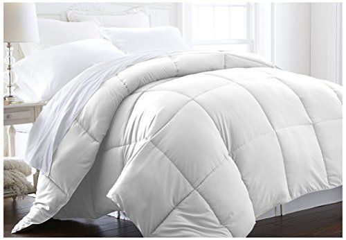 Photo 1 of Home Collection All Season Premium Down-Alternative Comforter, White, Full/Queen. ay warm and cozy all year long with this Home Collection all season down-alternative comforter. Stay warm and cozy all year long with this Home Collection all season down-al