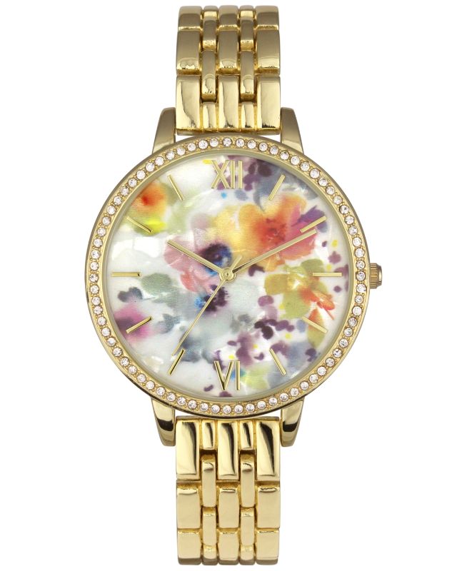 Photo 1 of INC International Concepts Women's Gold-Tone Bracelet Watch 38mm, Created for Macy's