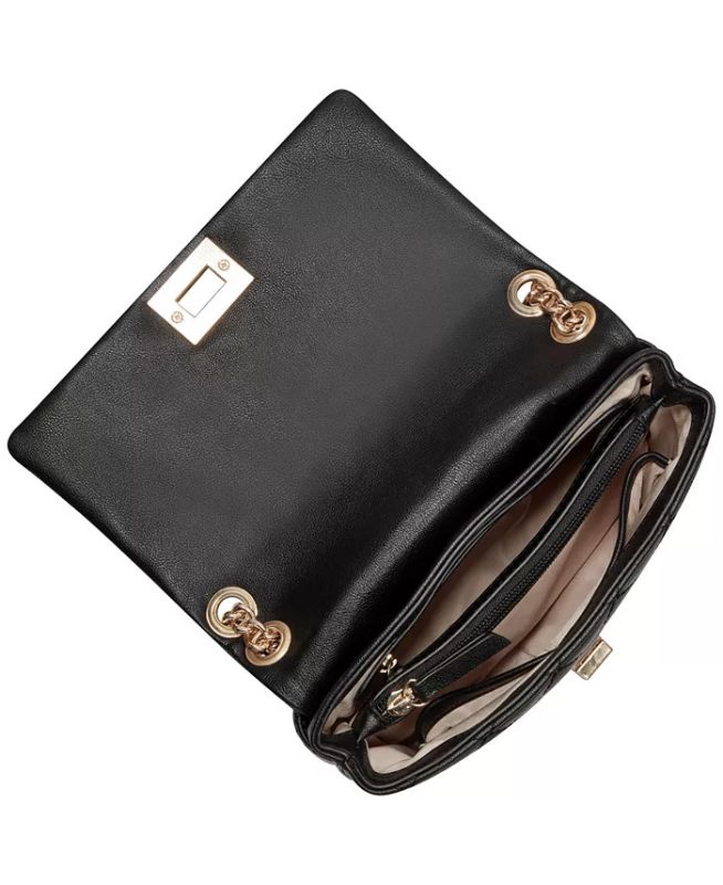 Photo 4 of INC International Concepts Emmory Small Crossbody, Created for Macy's. Small in size and big on style, there is a lot to love about INC International Concept's Emmory Mini Crossbody. Small sized bag; 8-1/4"W x 4"H x 1-3/4"D (width is measured across the b