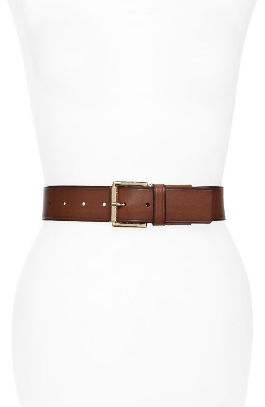 Photo 1 of SIZE S - Michael Kors Burnished Leather Belt, Size Small Women's 