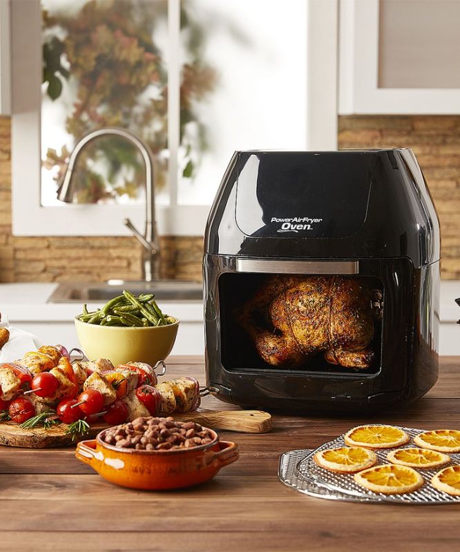 Photo 2 of Power Air Fryer Oven 6qt By Tristar Everybody loves fried food. French fries, chicken parmesan, coconut shrimp, crispy fried chicken and spicy hot wings are all items virtually guaranteed to get people hungry. What people don’t love is all the oil and fry